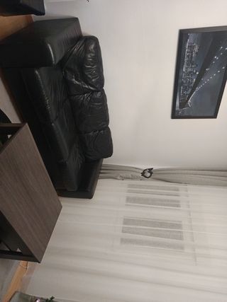 Sofá tres plazas piel Ikea 