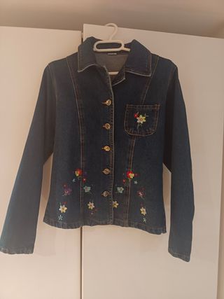 Cazadora tejana niña