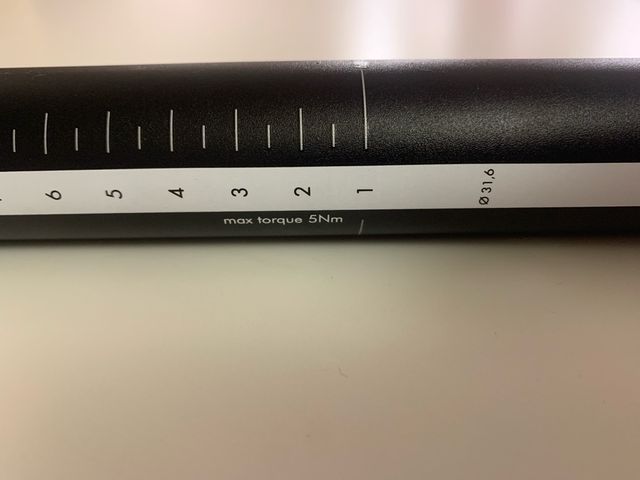 Tija 3T IONIC - 25 PRO aluminio