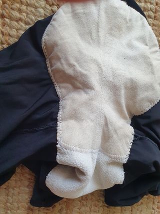 Chaleco/Maillot sin mangas y culotte de Etxeondo.