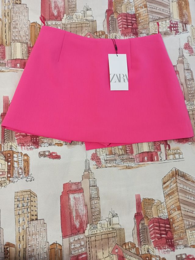 Falda short - Zara