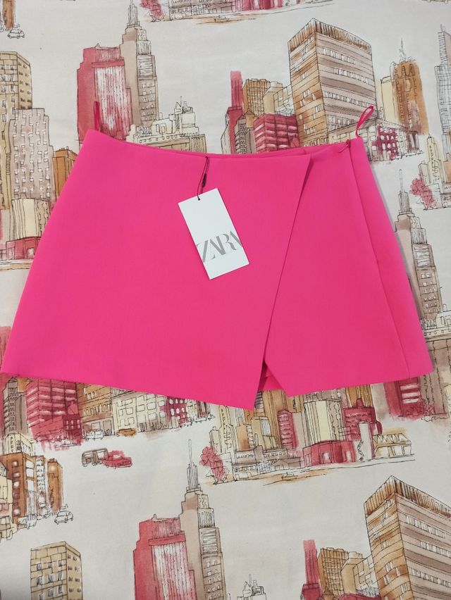 Falda short - Zara