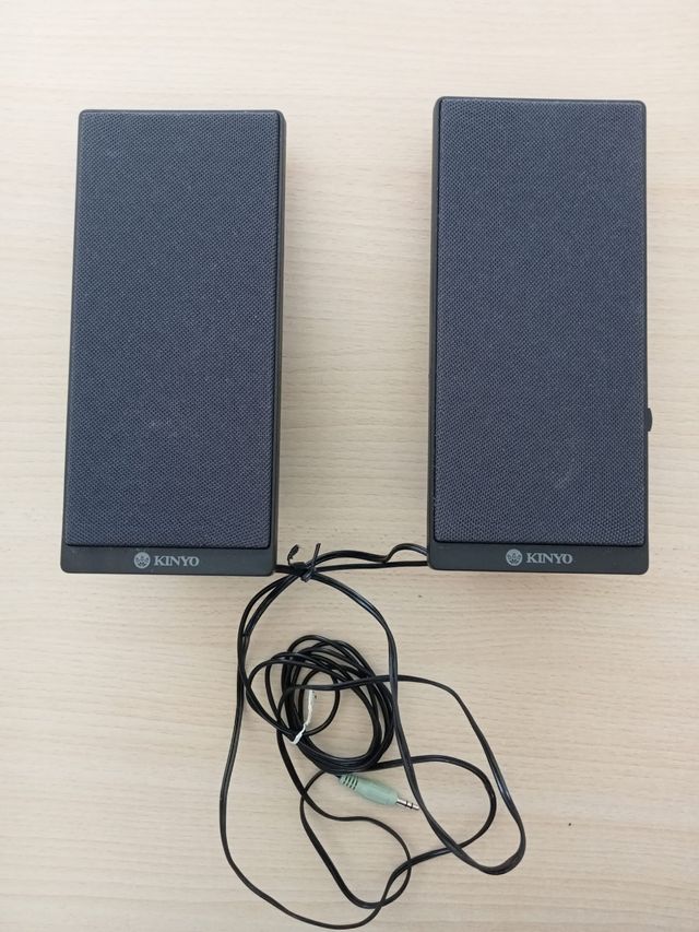 2 altavoces Kinyo para ordenador
