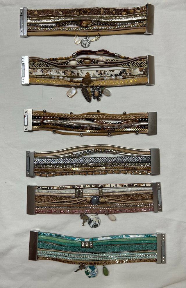 Lote de 21 Pulseras Bonitas