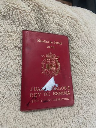 Coleccion Monedas Españolas del Mundial del 1982 