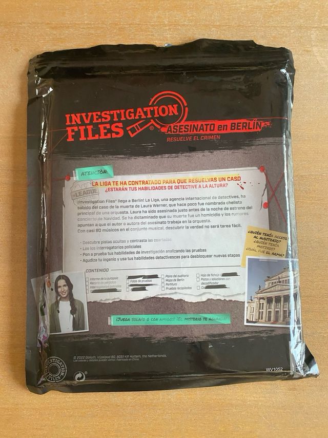 Juego de mesa: Asesinato en Berlin