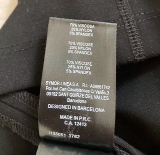 Vestido Negro Javier Simorra Talla 36