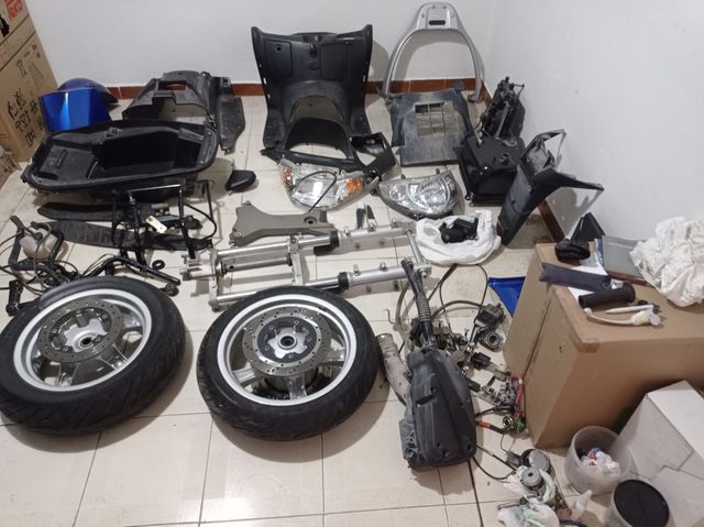Despiece Kymco xciting 250