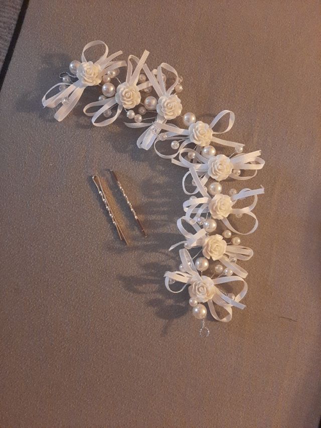 Diadema novia, comunión