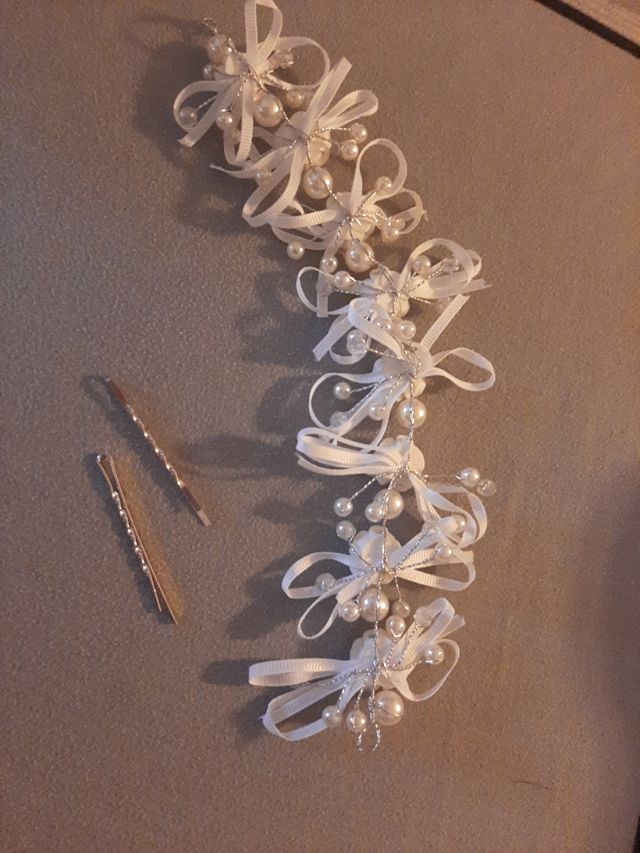 Diadema novia, comunión