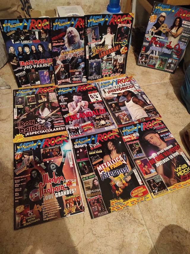 Revistas heavy rock
