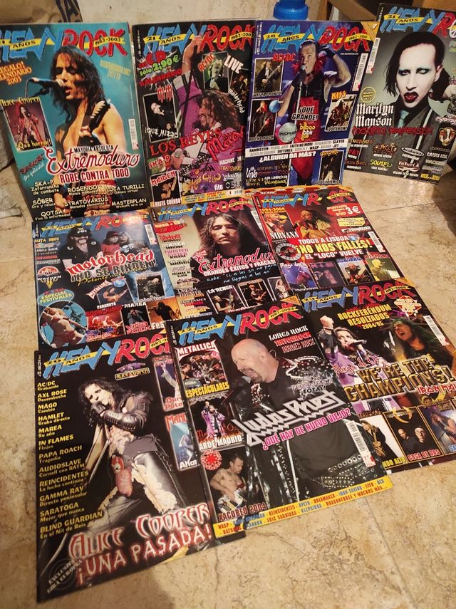 Revistas heavy rock