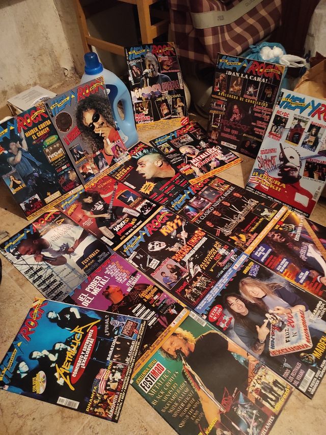 Revistas heavy rock