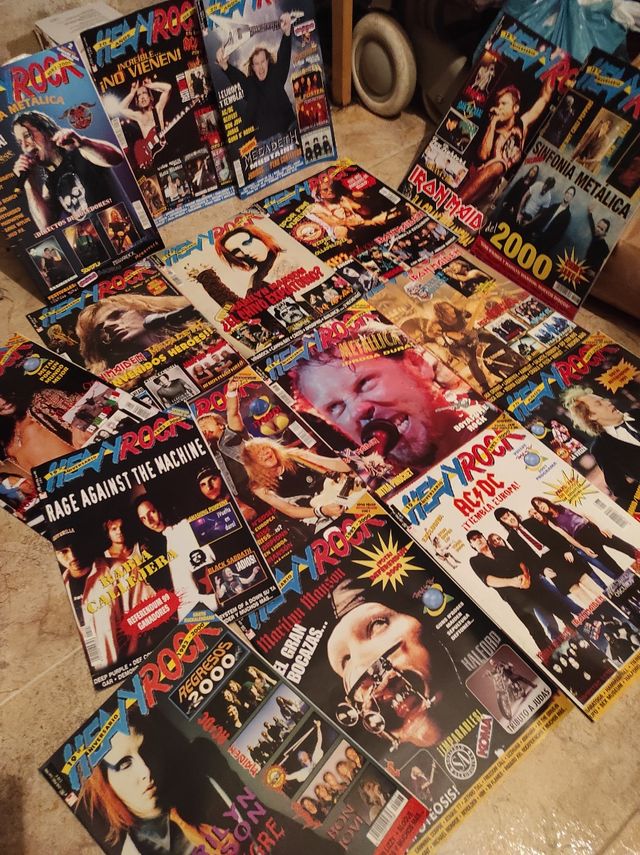 Revistas heavy rock