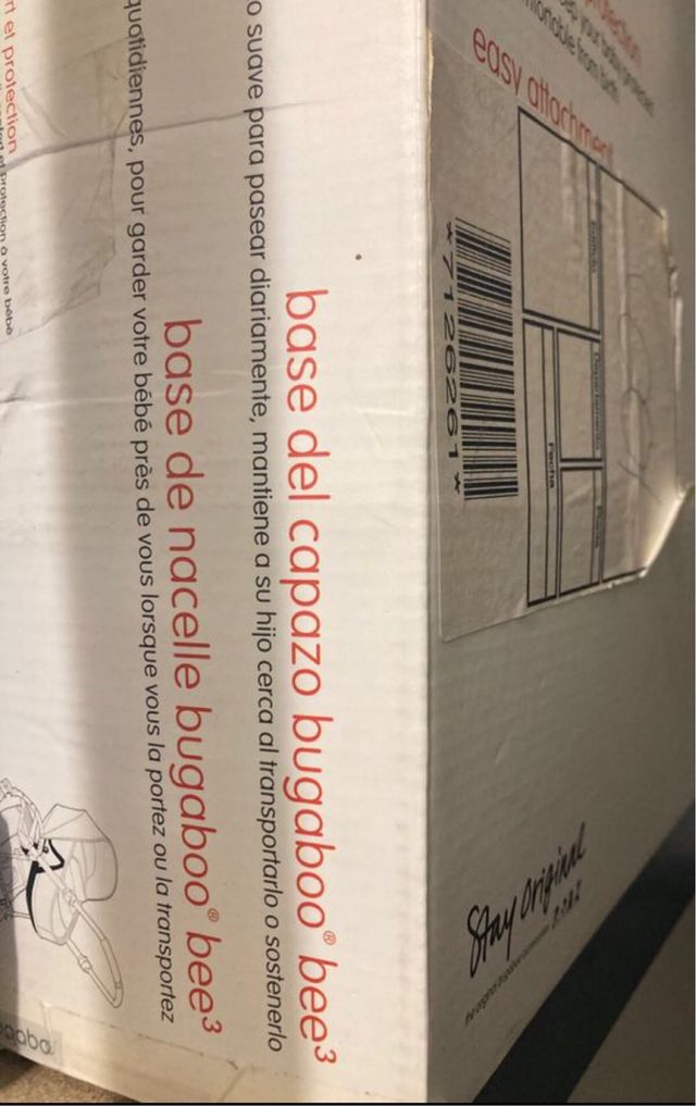 Base capazo bugaboo bee3
casi regalado!