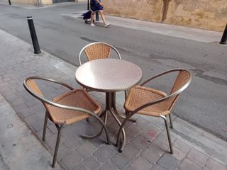 Mesa aluminio