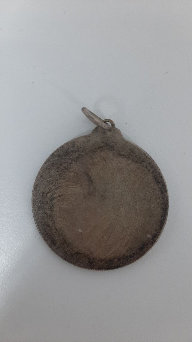 medalla vintage de natación