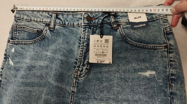 Pantalón vaquero corto hombre 44