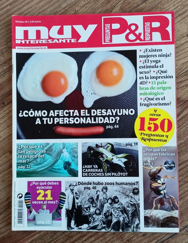 Lote variado de revistas de ciencia