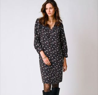 Vestido estampado Blancheporte vintage style