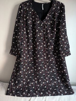 Vestido estampado Blancheporte vintage style
