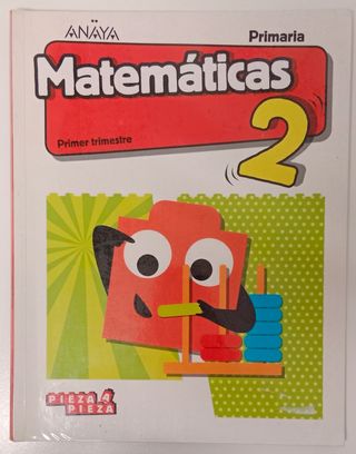 Matemáticas 2°primaria- Anaya - Pieza a pieza