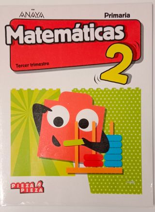 Matemáticas 2°primaria- Anaya - Pieza a pieza
