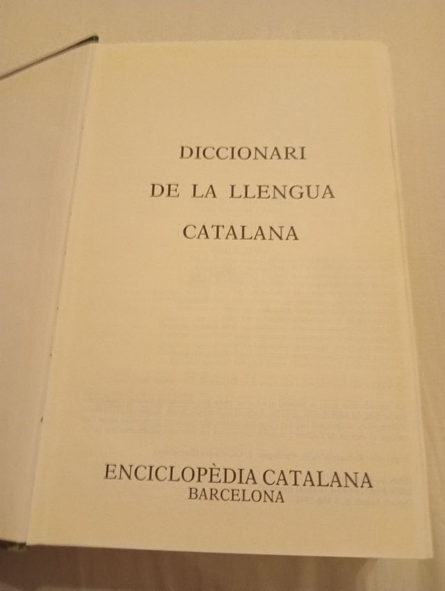 Diccionari de la llengua catalana