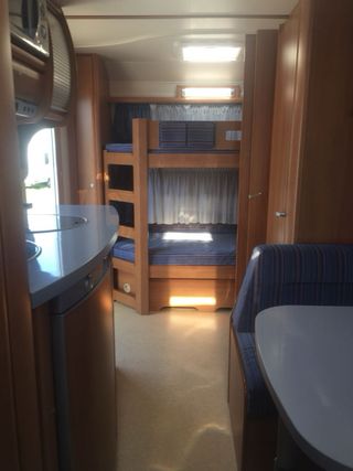 Caravana Fendt bianco 510 alemana