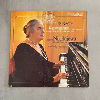 Vinilo, J.S. Bach, Klavierkonzerte: Nr. 1 D-moll