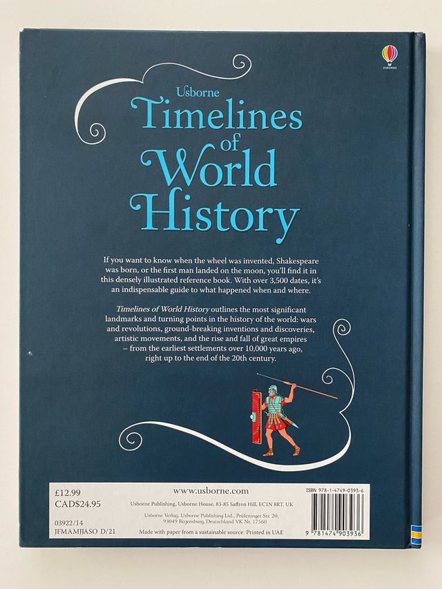 Timelines of World History