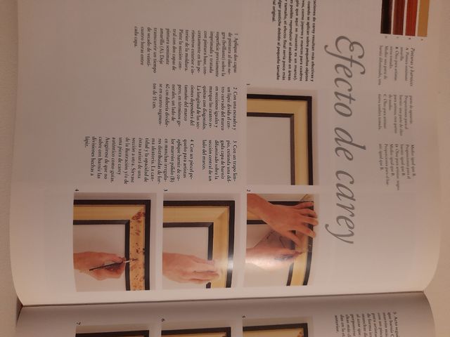 Libro de técnicas decorativas.