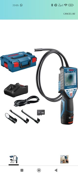 Bosch profesional sistema 12v Cámara de inspeccion