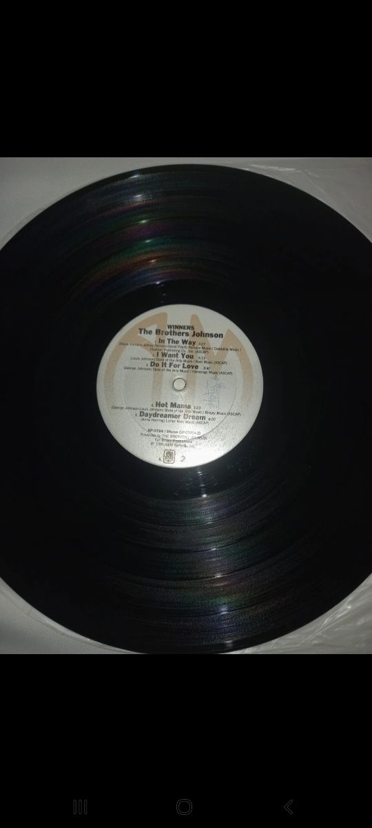 The Brothers Johnson - Winners. 1981 Lp Gatefold