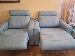 2 Butacas  Relax Eléctrico Aquaclean. Mora Sofas