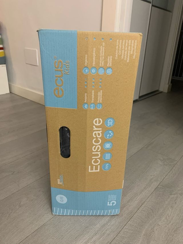 Colchon minicuna Ecus Care 75 x 52