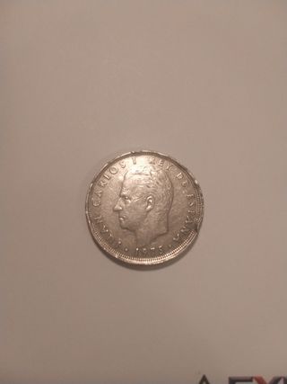 Moneda 25 pesetas 1975 estrella 80