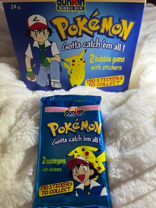 Pokémon bustina sigillate Dunkin 1999/2000