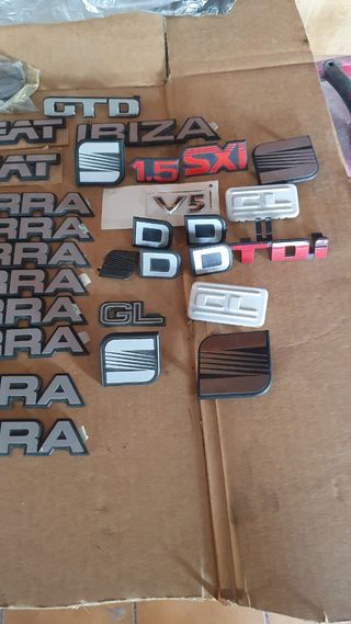 Insignias de seat clásico gti 