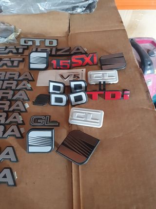 Insignias de seat clásico gti 