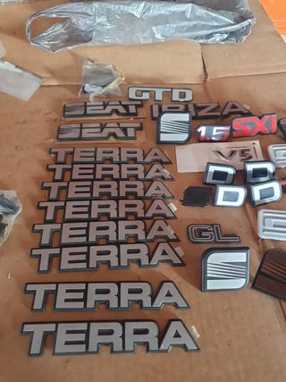 Insignias de seat clásico gti 