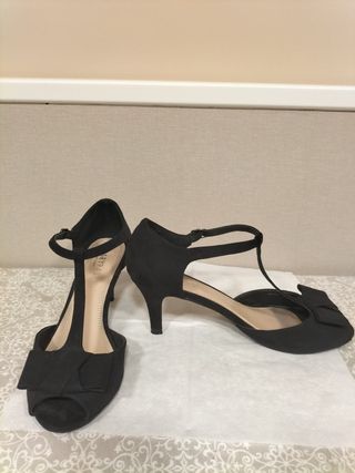 Zapato de tacón Negro Talla 41
