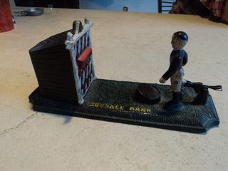 Football Bank, salvadanaio antico in ghisa