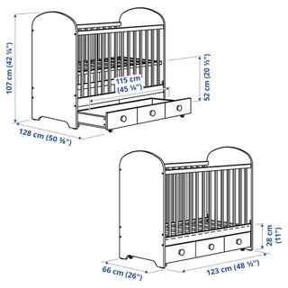 Cuna GONATT Ikea