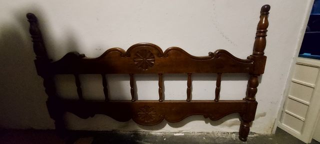 Cabecero madera Nogal