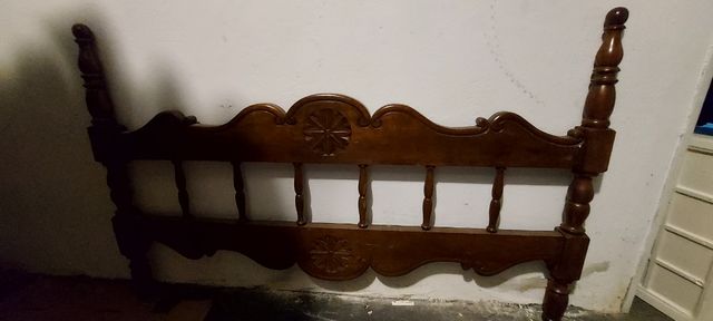 Cabecero madera Nogal