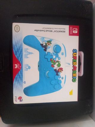Mando nintendo switch super mario