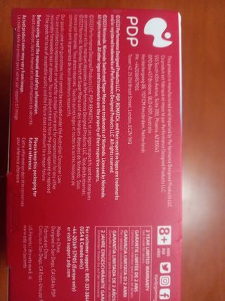 Mando nintendo switch super mario