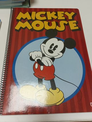 Cuadernos espiral Disney 
