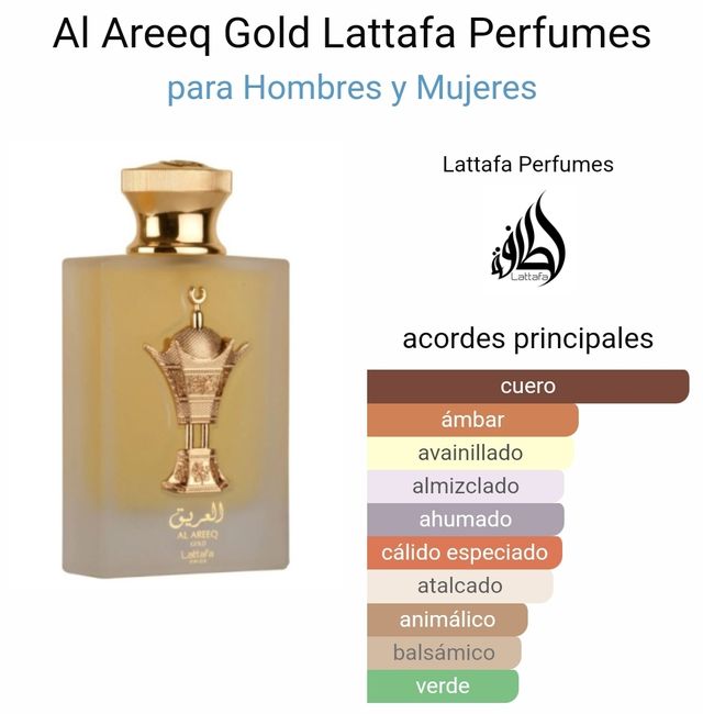 AL AREEQ GOLD 💠 PERFUME ARABE